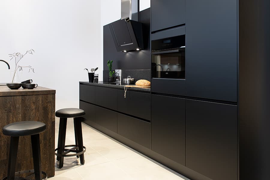 Keuken met een strakke uitstraling