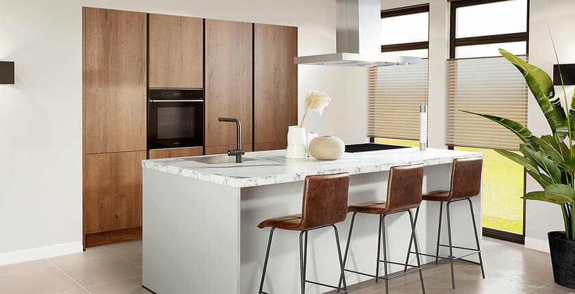 Keuken met kookeiland