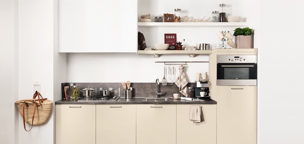 Rechte keuken magnolia