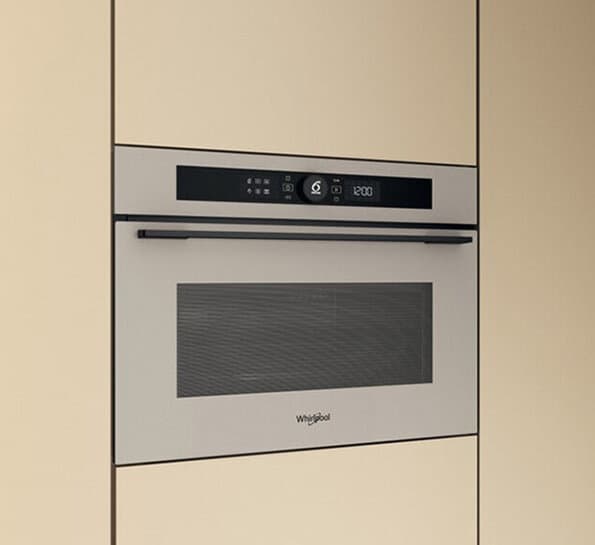 Beige Whirlpool oven