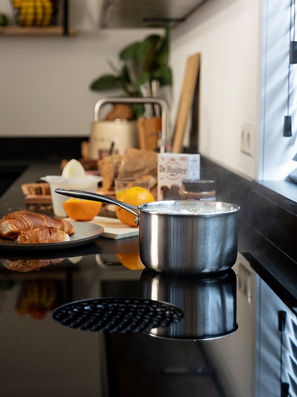 Bora inductiekookplaat met kookveldafzuiging