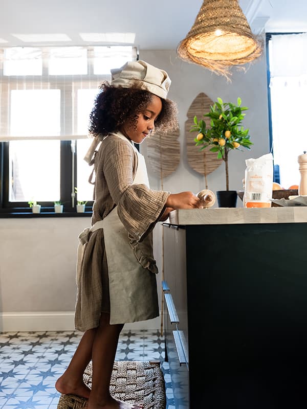 Werkblad in de keuken