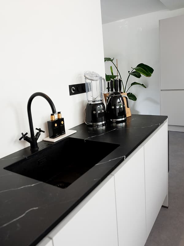 Werkblad in de keuken