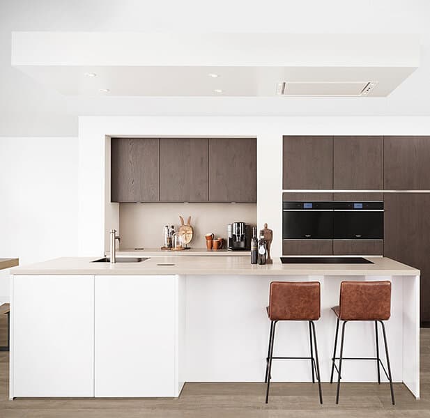 Het plaatsen van een keuken