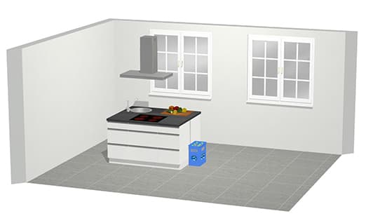 3D Keukenblok, klein