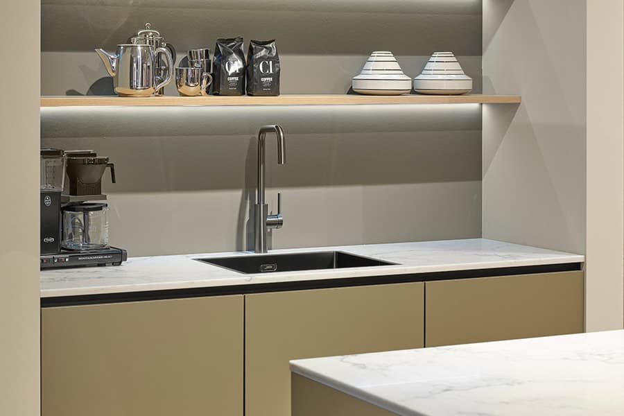 Koffiecorner in de keuken